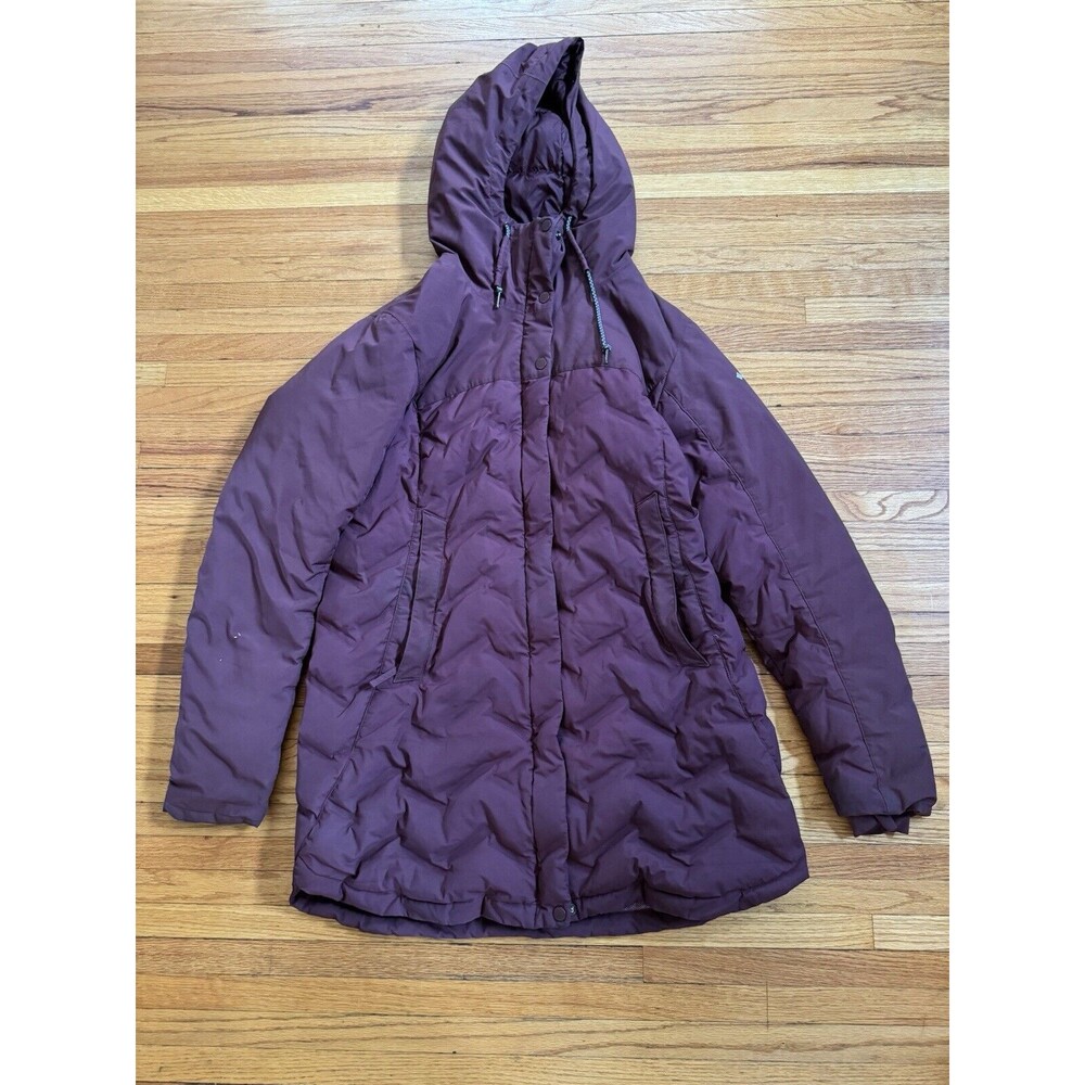 Women’s Columbia Omni Down Parka Puffer Large Burgundy